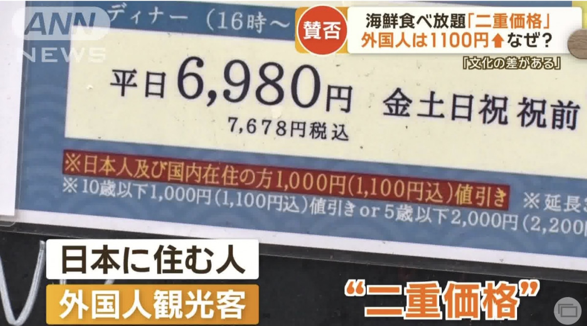 日本店鋪「二重價格」問題  外國遊客收費比日本人高！？｜日圓匯率貶值