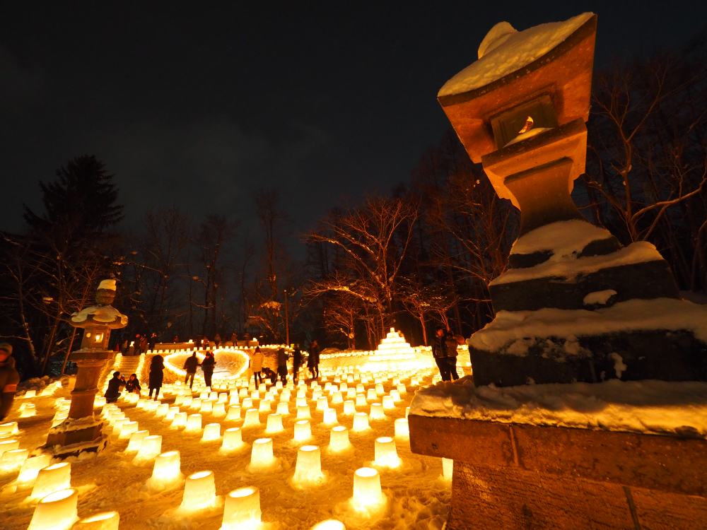 2025日本雪祭｜全國11個一生人必看的冬季絕景！藏王樹冰／小樽雪燈之路／雪旅籠燈祭