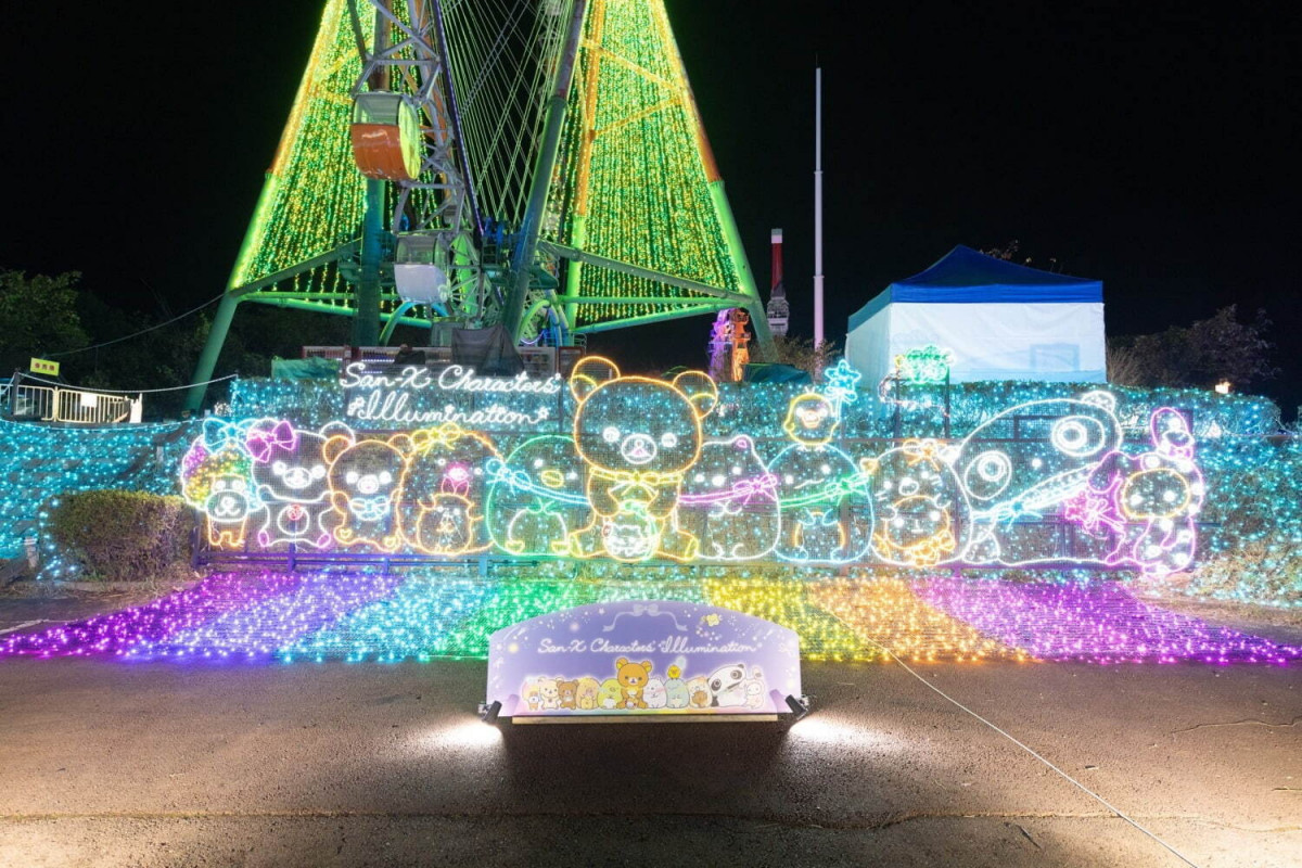 日本燈飾2024｜關東最大相模湖燈飾祭！即日起至翌年5月 角落生物x鬆弛熊粉絲必到 600萬顆LED燈海伴倒數